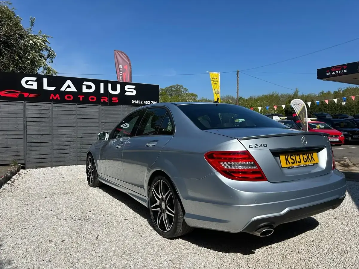 Used Mercedes C220 AMG 2013 Silver Sedan