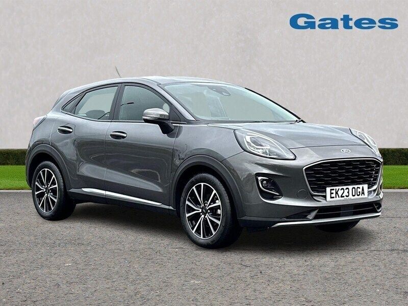 Grey Used 2023 Ford Puma Titanium Hatchback | £16,399 (Good price) - Image 1/4