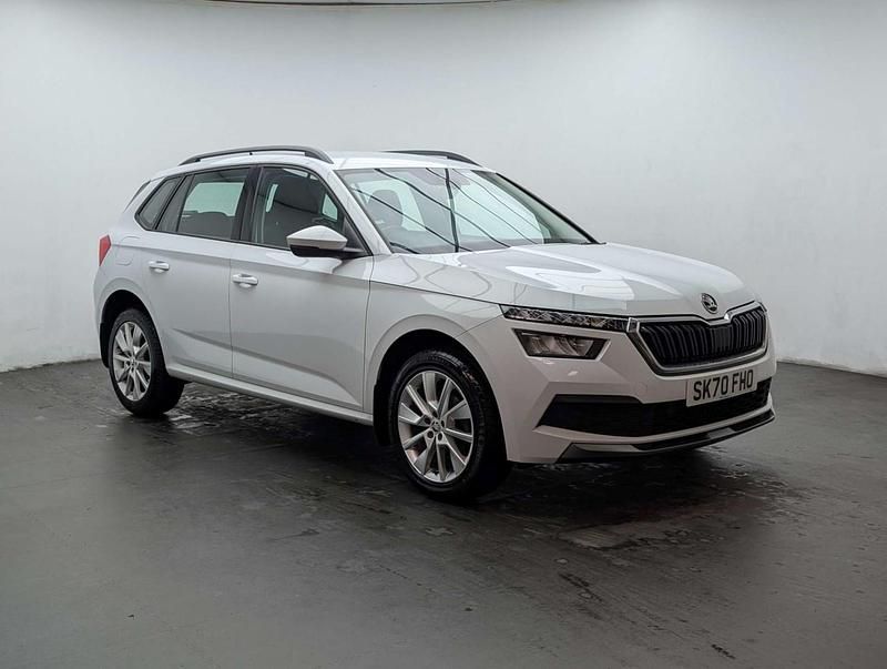 Used Skoda Kamiq SE 95 HP (69 kW) 2020 White SUV