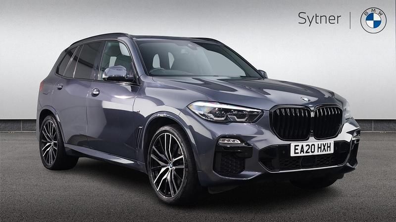 Grey Used 2020 BMW X5 M Sport SUV | £46,000 (Fair price) - Image 1/4