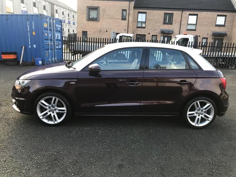 Used Audi A1 Sportback S-Line 122 HP (89 kW) 2012 Red Hatchback