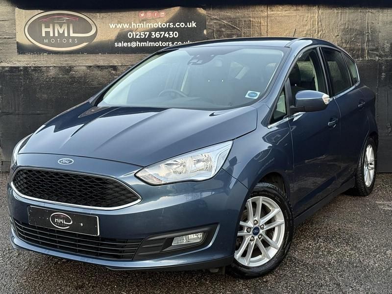 Blue Used 2018 Ford C-MAX Zetec MPV | £7,995 (Fair price) - Image 1/4