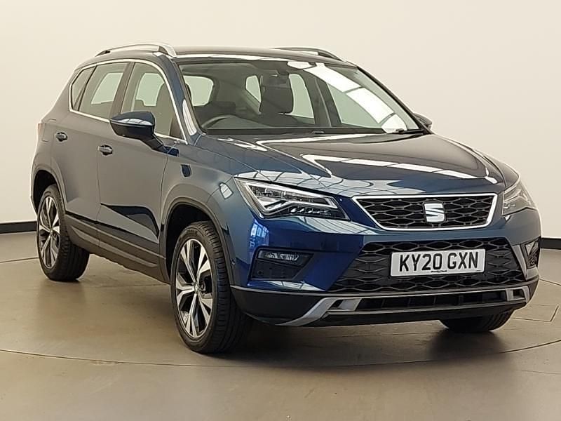 Blue Used 2020 Seat Ateca SE Technology SUV | £15,498 (Fair price) - Image 1/4