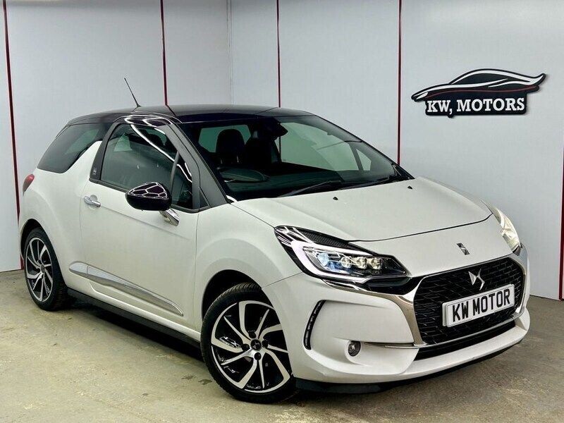 White Used 2017 DS Automobiles DS3 Hatchback | £7,484 (Fair price) - Image 1/4