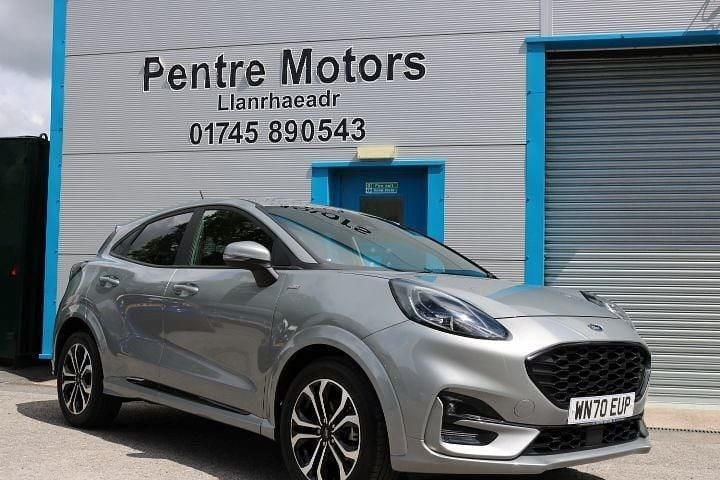 Silver Used 2020 Ford Puma ST-Line Hatchback | £14,295 (Fair price) - Image 1/4
