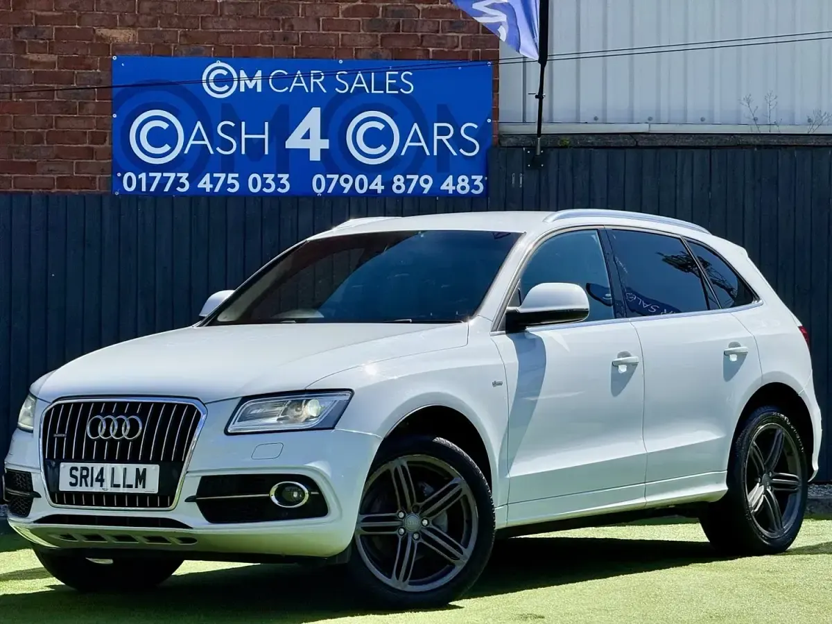 Used Audi Q5 S-line plus 2014 White SUV