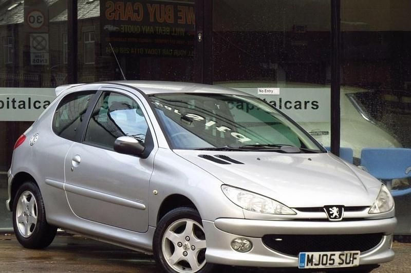 Silver Used 2005 Peugeot 206 Sport Hatchback | £1,289 - Image 1/1
