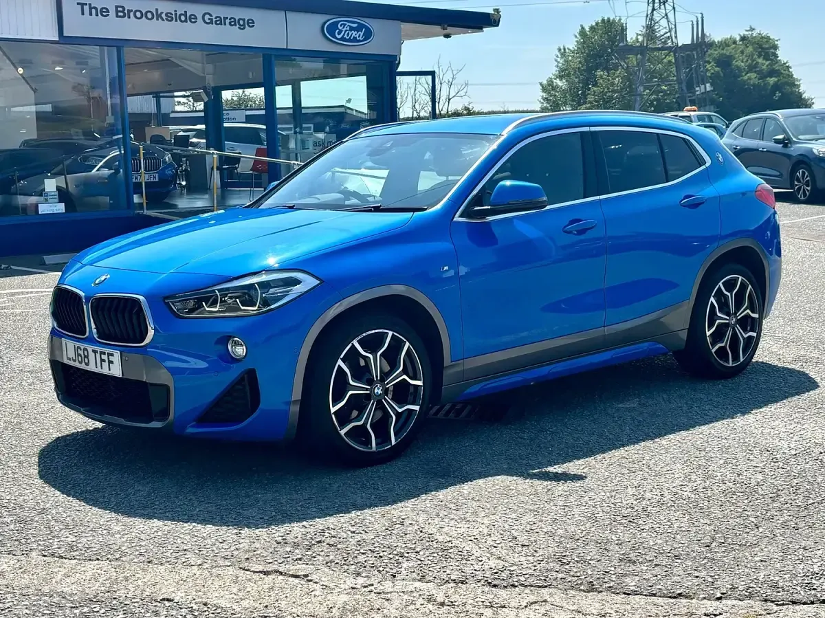 Used BMW X2 M Sport 190 HP (139 kW) 2018 Blue SUV