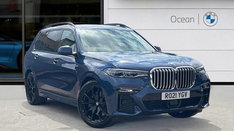 Blue Used 2021 BMW X7 M Sport SUV | £46,950 (Super price) - Image 1/4