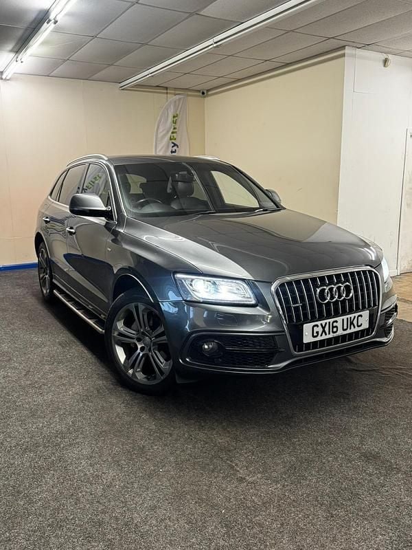 Grey Used 2016 Audi Q5 S-line plus SUV | £9,495 (Good price) - Image 1/4
