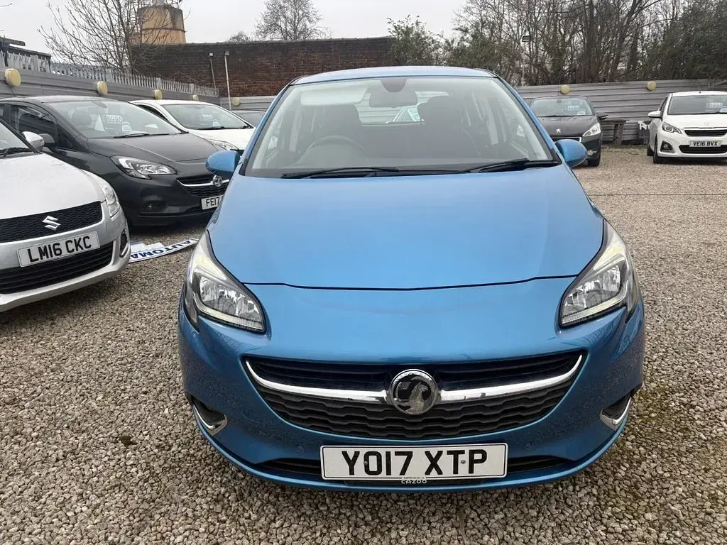 Used Vauxhall Corsa 90 HP (66 kW) 2017 Blue Hatchback