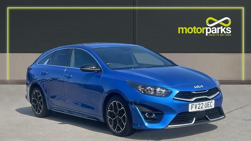 Blue Used 2022 Kia ProCeed GT-Line Hatchback | £16,295 (Fair price) - Image 1/4
