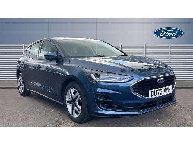 Blue Used 2022 Ford Focus Trend Hatchback | £13,471 (Fair price) - Image 1/4