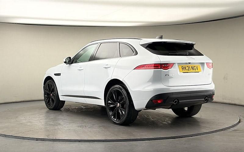 Used Jaguar F-Pace Chequered Flag 250 HP (183 kW) 2020 Exterior paint  yulong white SUV