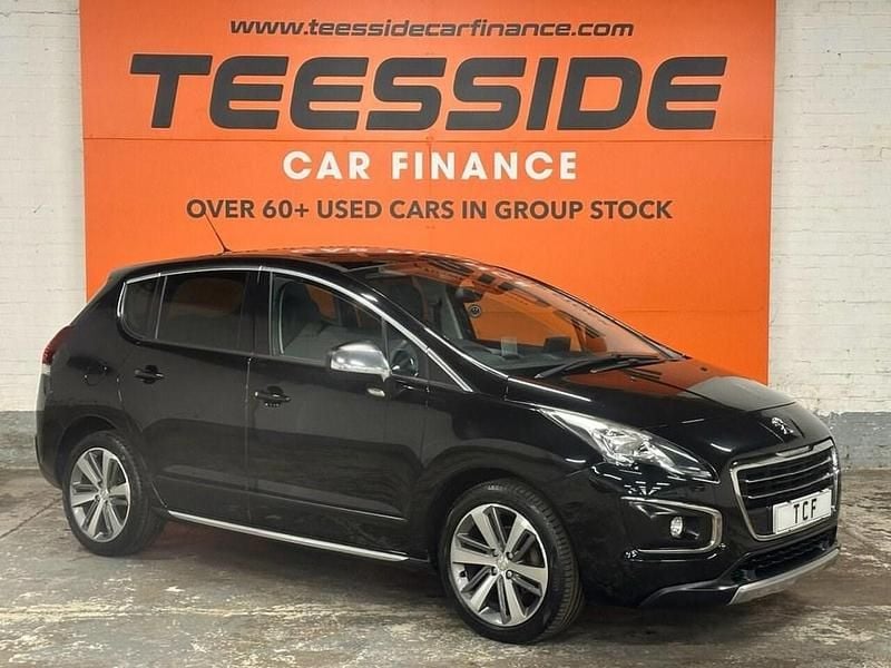 Black Used 2016 Peugeot 3008 Allure SUV | £5,995 (Fair price) - Image 1/4