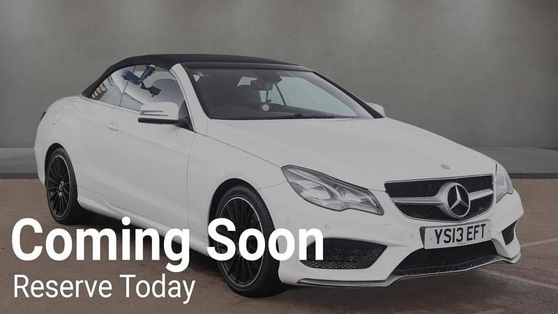 Used Mercedes E250 AMG 2013 White Cabriolet