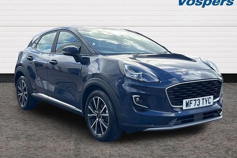 Used Ford Puma Titanium 125 HP (91 kW) 2023 Blue SUV
