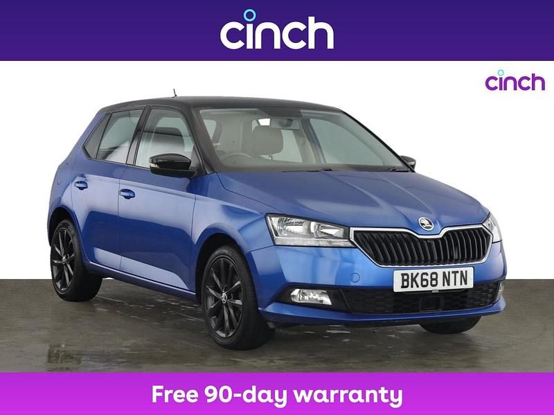 Blue Used 2018 Skoda Fabia Colour Edition Hatchback | £9,299 (Fair price) - Image 1/3