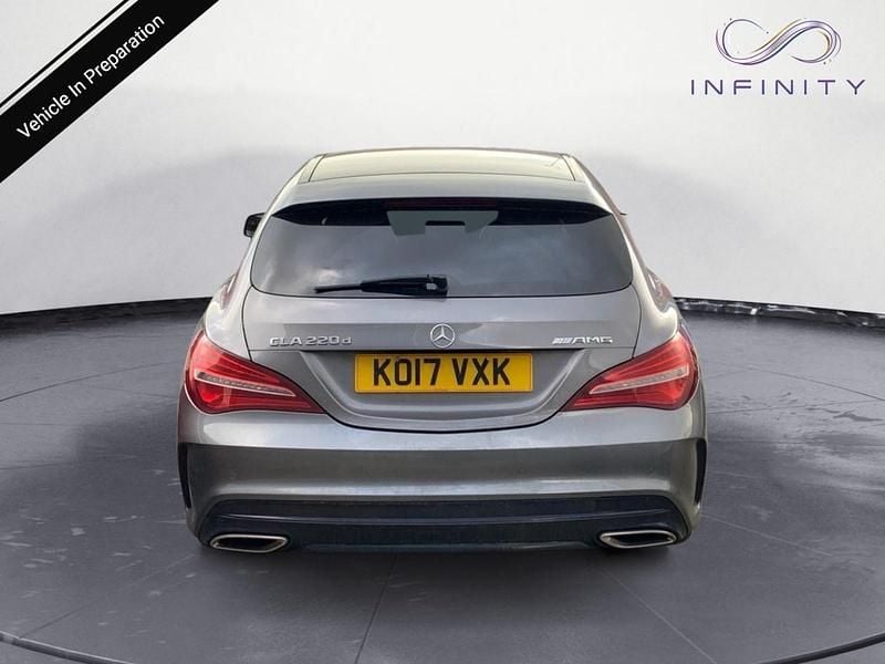 Used Mercedes CLA220 Shooting Brake AMG line 177 HP (130 kW) 2017 Grey Estate
