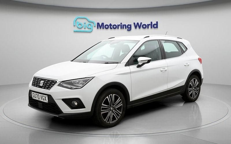 Used Seat Arona XCELLENCE 116 HP (85 kW) 2020 White SUV