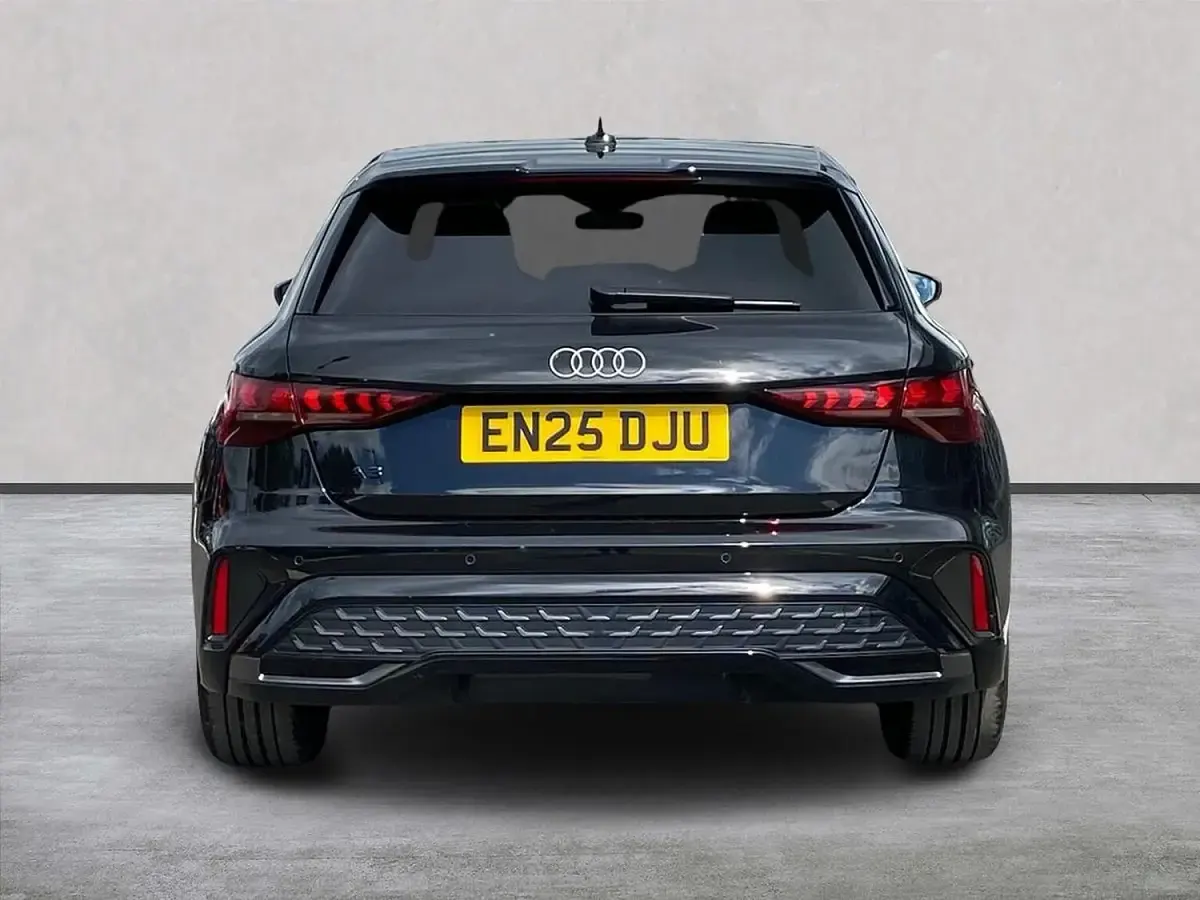 Used Audi A3 Sportback S-Line 116 HP (85 kW) 2025 Black Hatchback