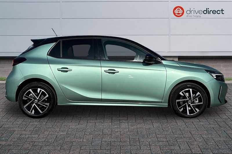 Used Vauxhall Corsa S 110 HP (80 kW) 2025 Green Hatchback
