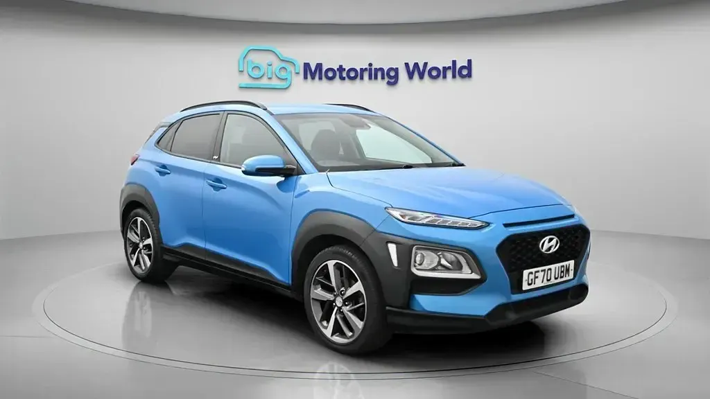 Second-hand Hyundai Kona 120 CP (88 kW) 2020 Albastru SUV