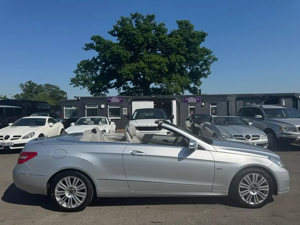 Used Mercedes E350 SE 265 HP (194 kW) 2012 Silver Cabriolet