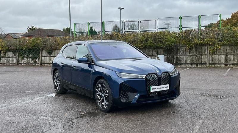 Blue Used 2022 BMW iX M Sport SUV | £47,166 (Fair price) - Image 1/4