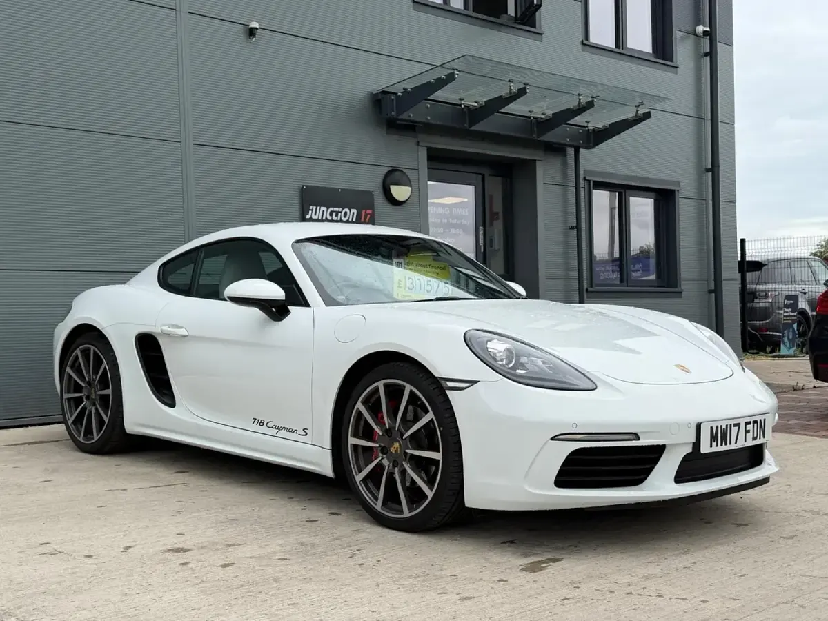 Used Porsche Cayman 2017 White Coupe