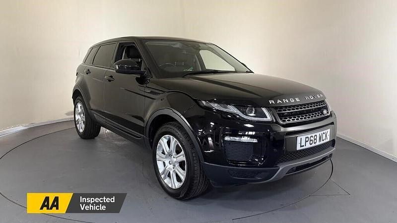 Black Used 2018 Land Rover Range Rover evoque SE Estate | £11,325 (Fair price) - Image 1/4