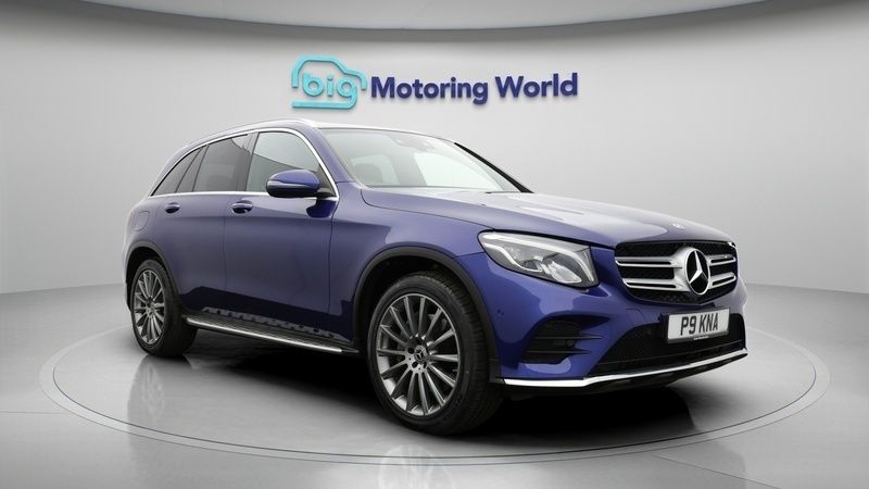 Blue Used 2018 Mercedes GLC250 AMG line Estate | £20,100 (Fair price) - Image 1/4