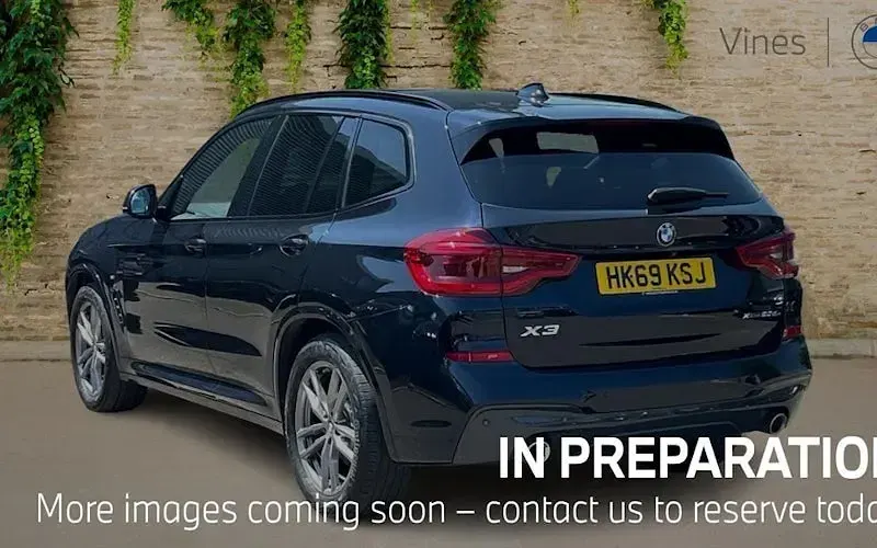 Used BMW X3 M Sport 190 HP (139 kW) 2019 Black SUV