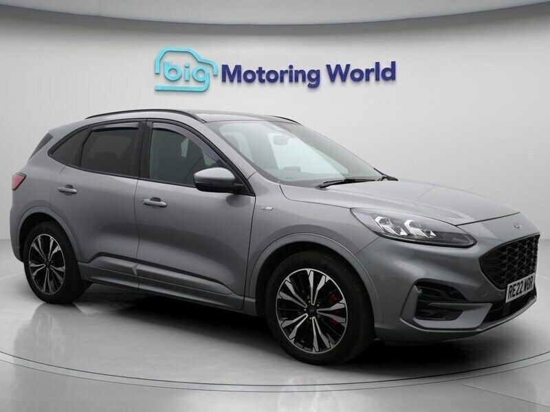 Silver Used 2022 Ford Kuga ST-Line X SUV | £21,000 (Fair price) - Image 1/4