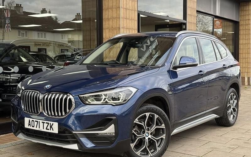 Blue Used 2022 BMW X1 xLine SUV | £25,995 (Fair price) - Image 1/4