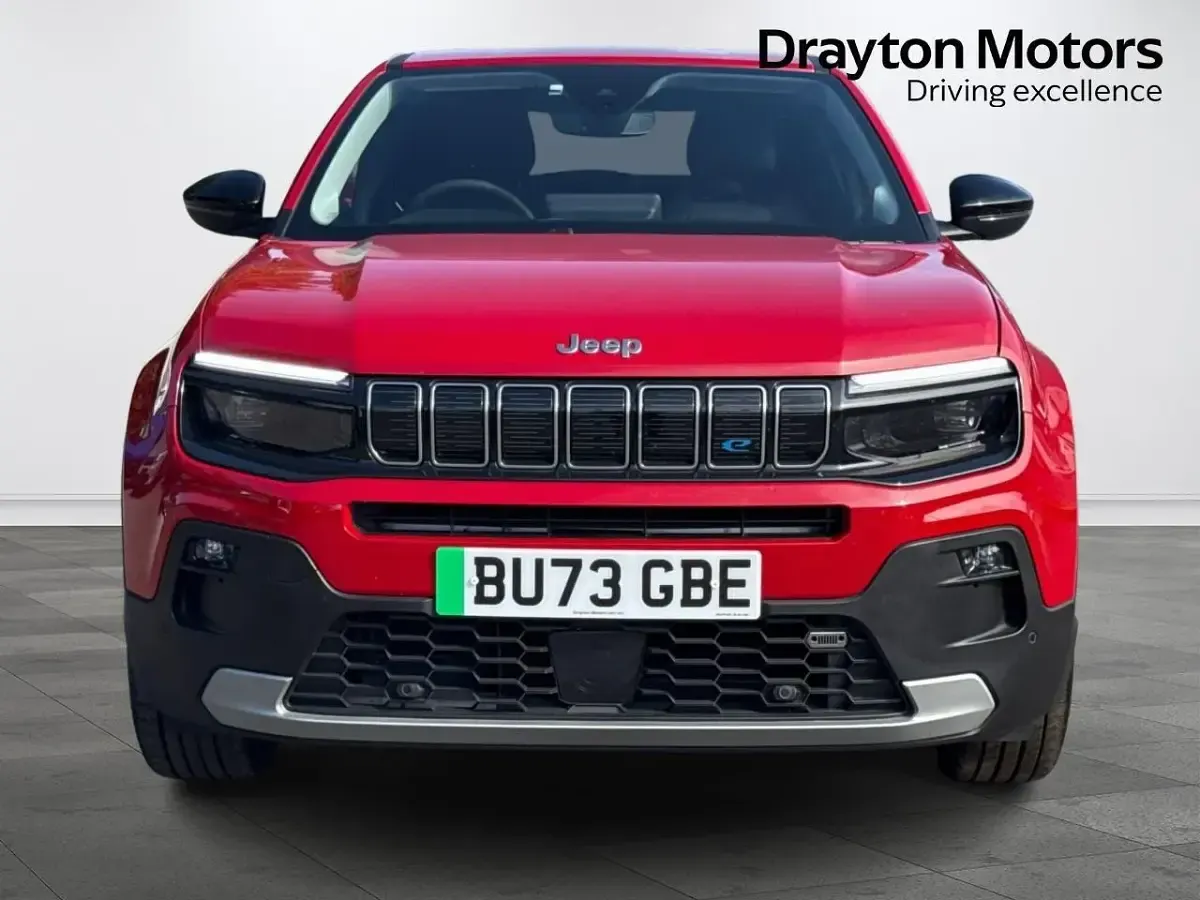 Used Jeep Avenger Summit 114 kW (156 HP) 2023 Red SUV