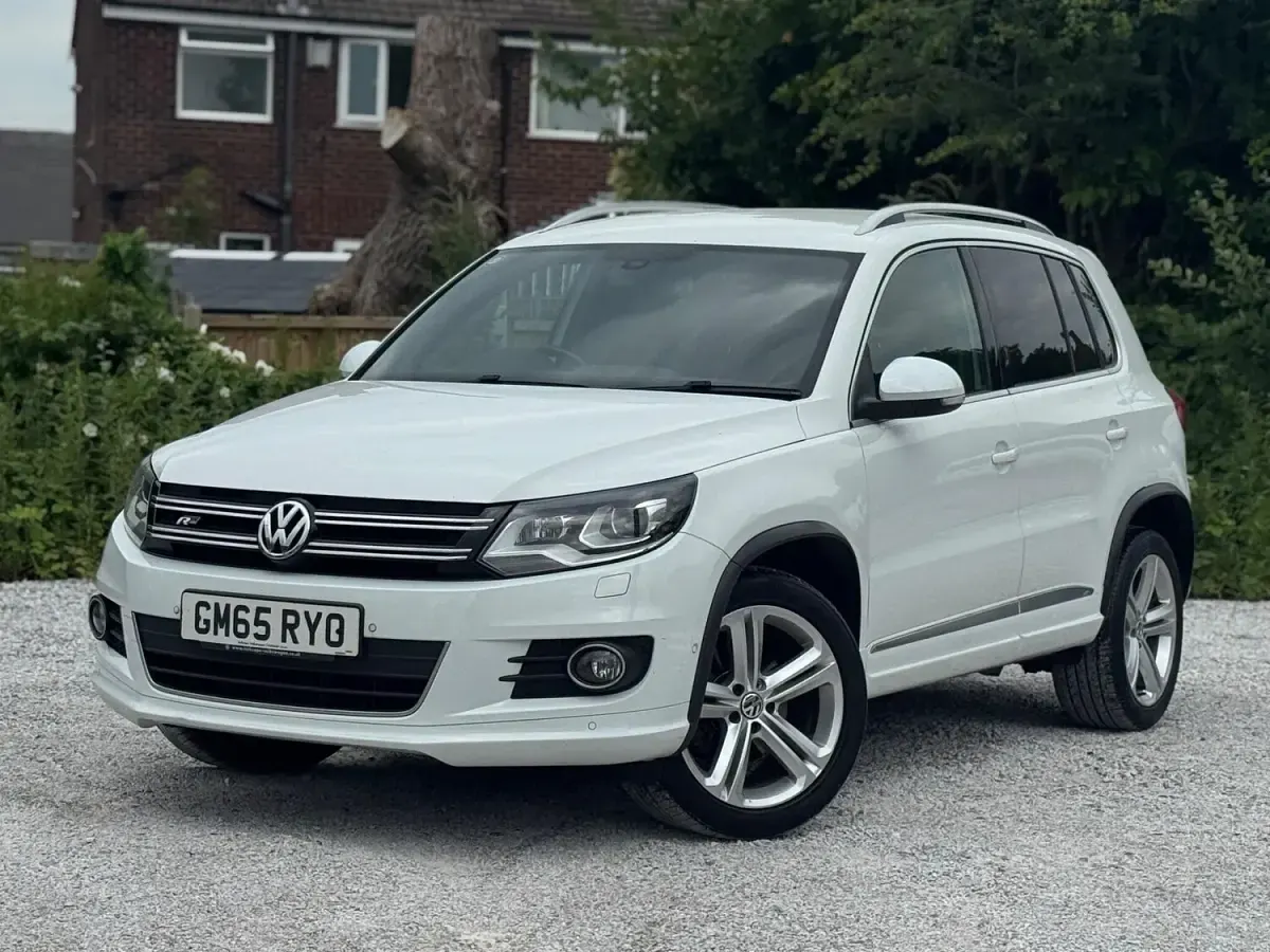 Used VW Tiguan R-line Edition 150 HP (110 kW) 2015 White SUV