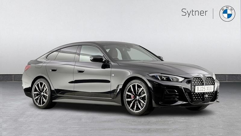 Black Used 2025 BMW 420 Gran Coupé M Sport Coupe | £38,500 (Fair price) - Image 1/4