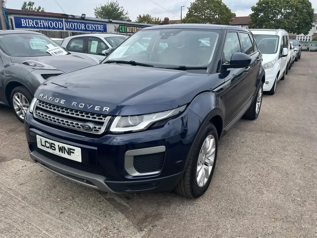 Used Land Rover Range Rover evoque SE 2016 Blue Estate