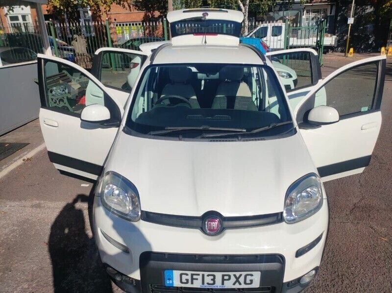 Used Fiat Panda 4x4 75 HP (55 kW) 2013 White Hatchback