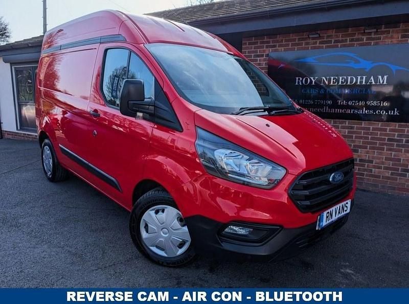 Red Used 2020 Ford Transit Custom S Van | £8,990 (Fair price) - Image 1/4