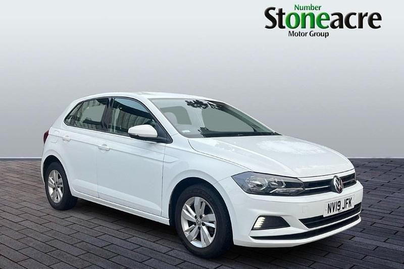 White Used 2019 VW Polo SE Hatchback | £9,995 (Good price) - Image 1/1