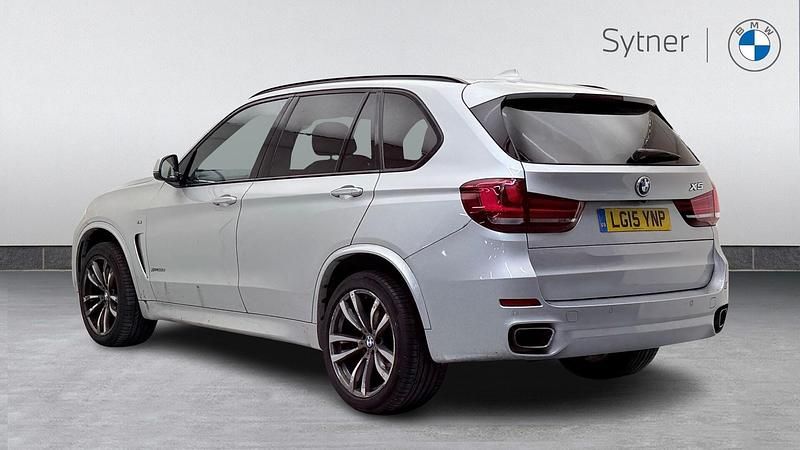 Used BMW X5 M Sport 254 HP (186 kW) 2015 Silver SUV