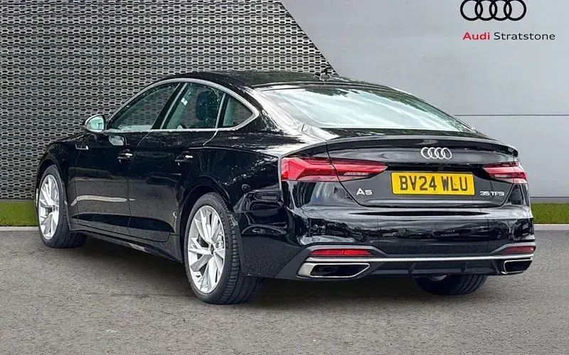 Used Audi A5 Sportback Sport 150 HP (110 kW) 2024 Black Hatchback