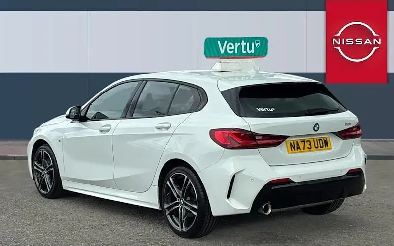 Used BMW 118 M Sport 136 HP (100 kW) 2023 White Hatchback