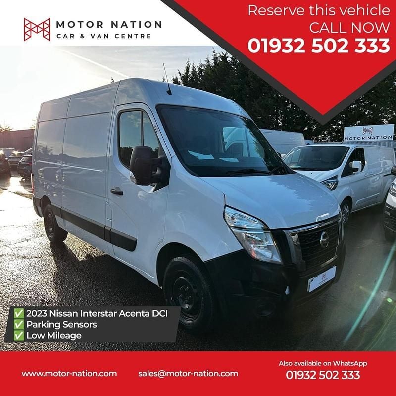 Used Nissan Interstar Acenta 135 HP (99 kW) 2023 White Van