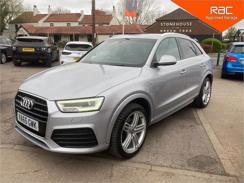Used Audi Q3 S-line plus 184 HP (135 kW) 2016 Silver SUV