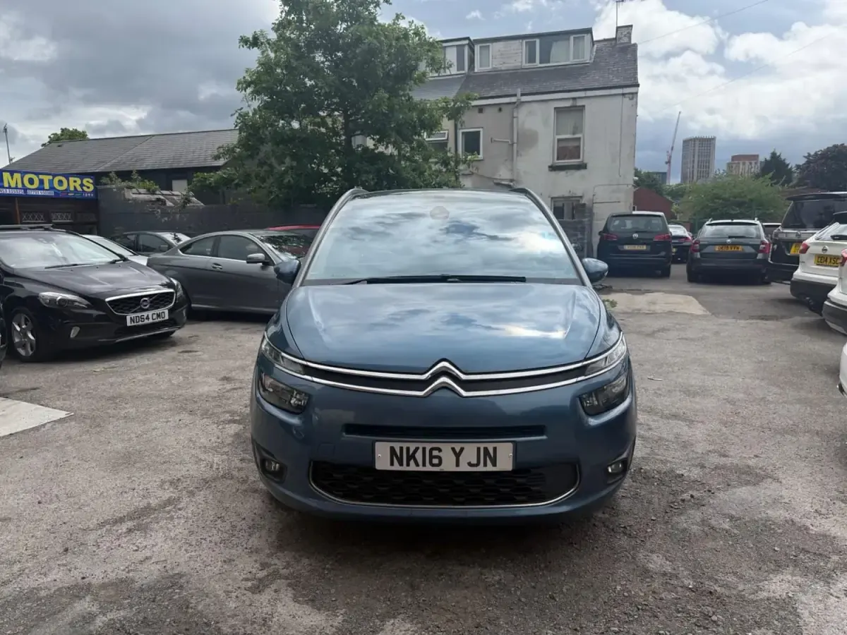 Begagnad Citroën Grand C4 Picasso Exclusive 2016 Blå Minibuss