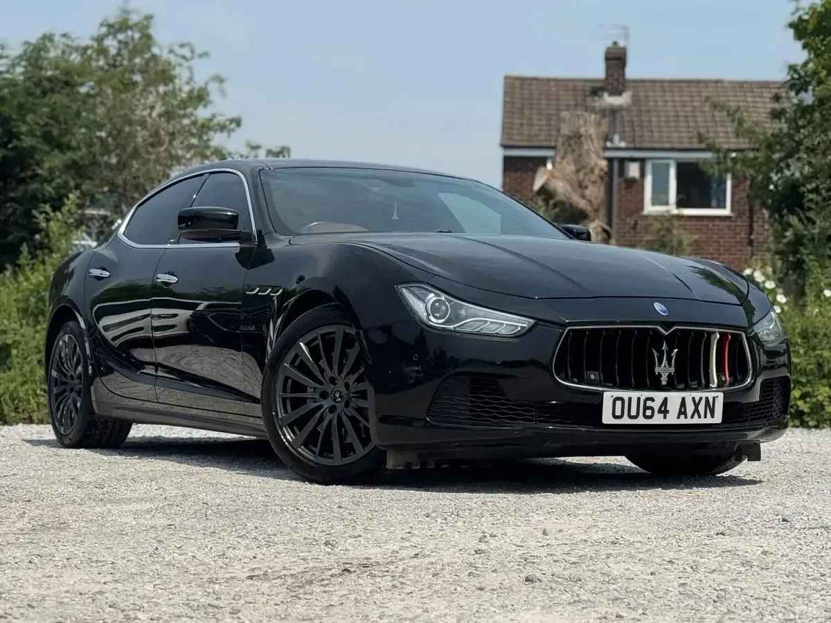 Used Maserati Ghibli 275 HP (202 kW) 2014 Black Sedan