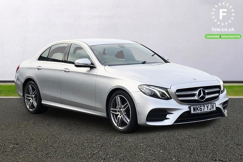 Silver Used 2017 Mercedes E220 Active Sedan | £15,599 (Good price) - Image 1/4